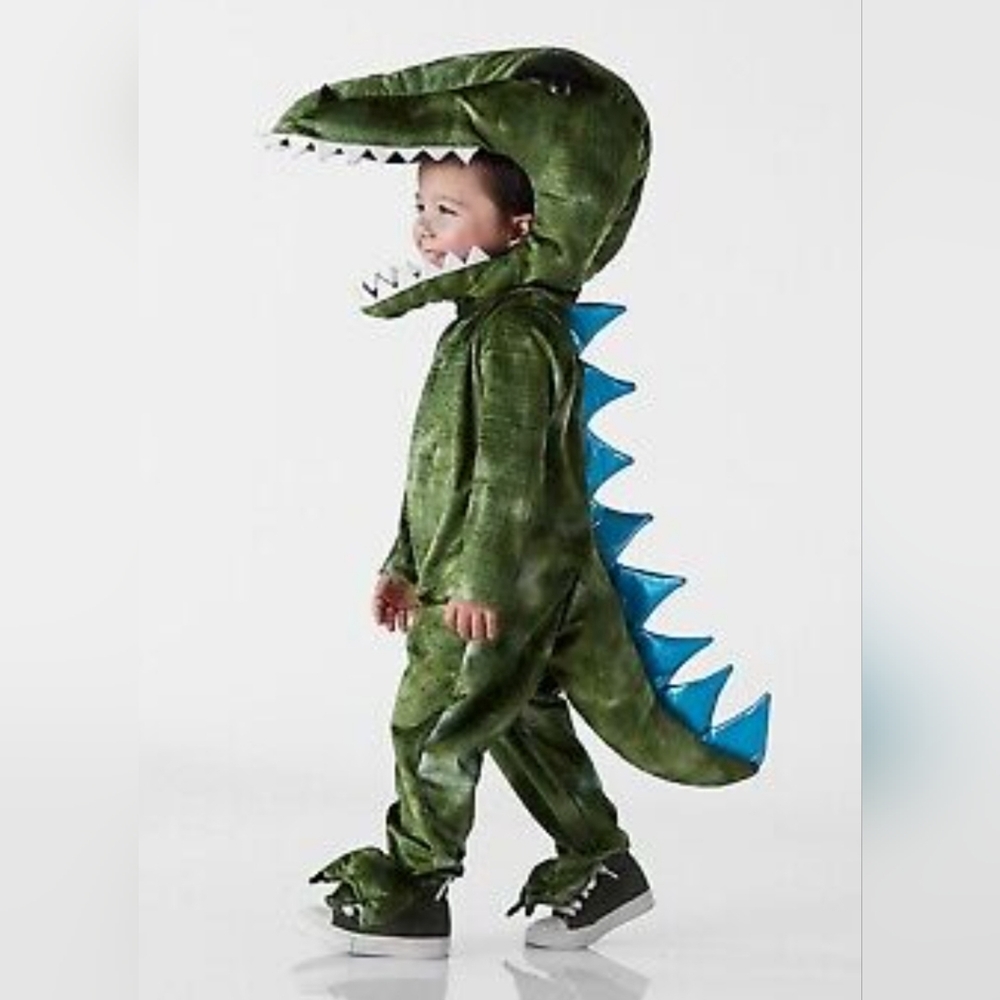 Pottery Barn Light Up T-Rex Dinosaur Costume 4-6